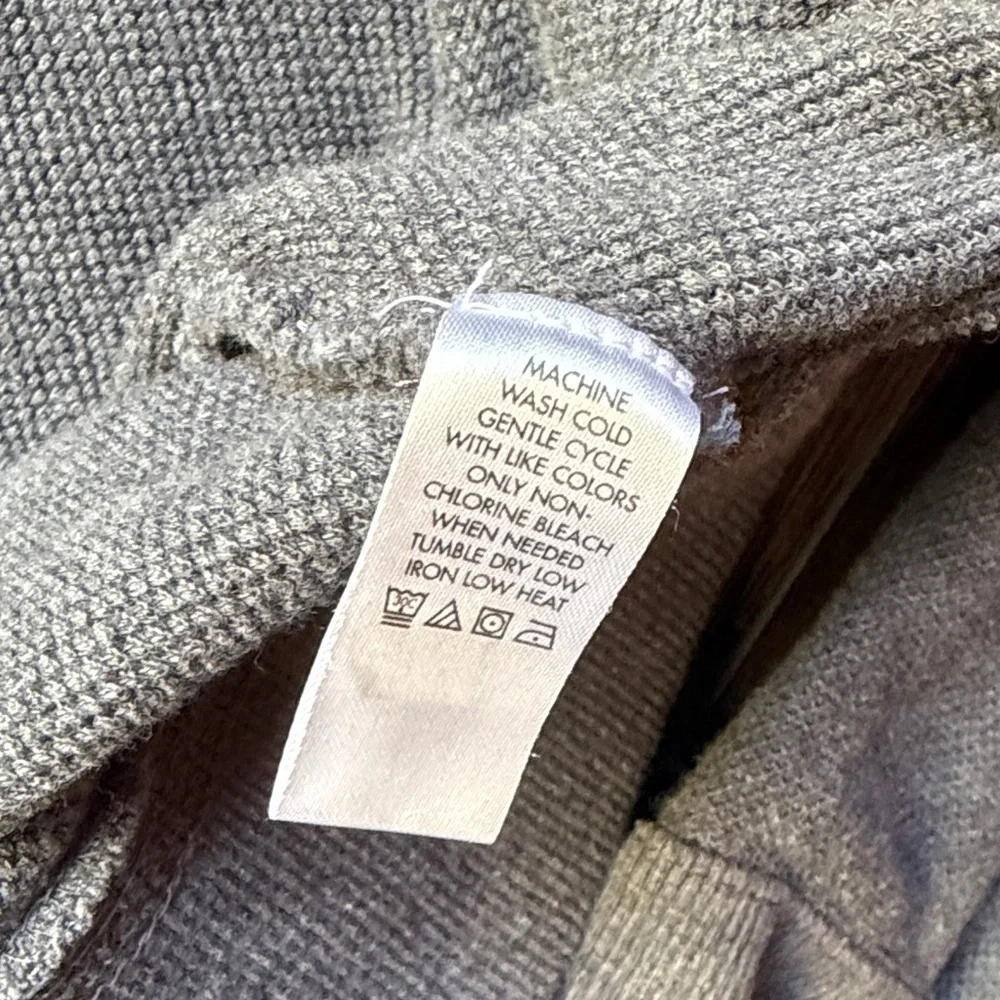 Gray Full-Zip Jacket Calvin Klein size M (Q5)